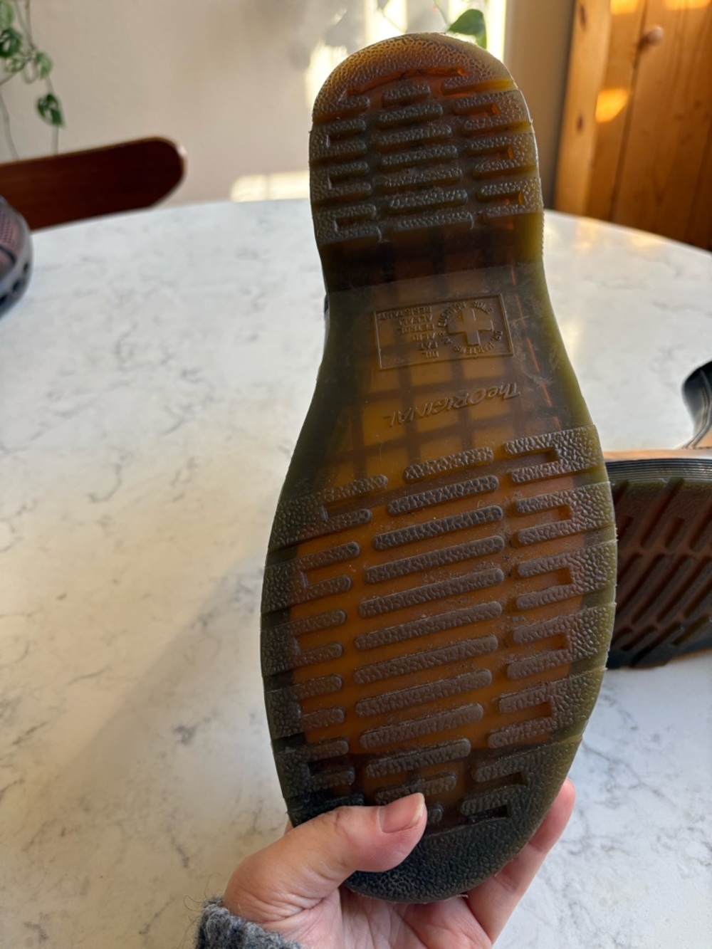 Dr. Martens Black Chukka Boots with Yellow Stitching - Picture 7 of 13